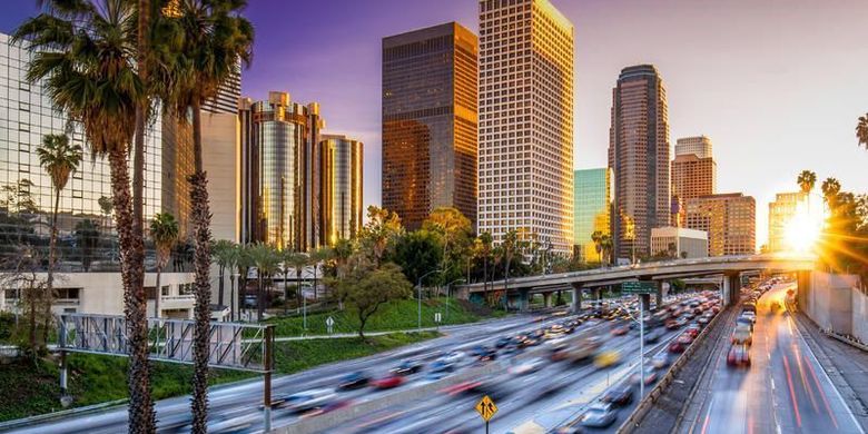 Wide adobestock los angeles downtown skyline sunset buildings highway blvdone 80216620 export 600 800